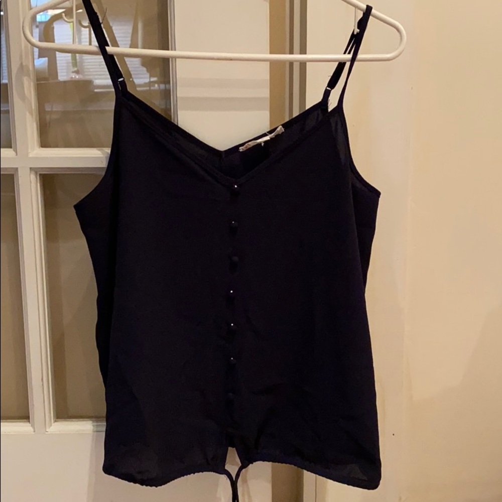 Navy Blue Tank Top
